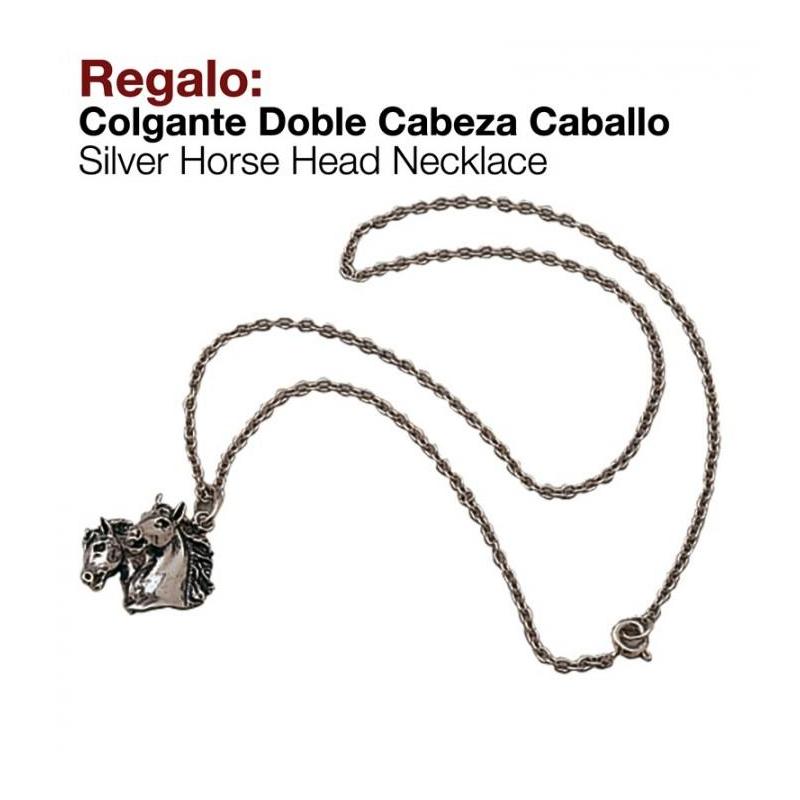  Regalo Colgante Doble Cabeza Caballo