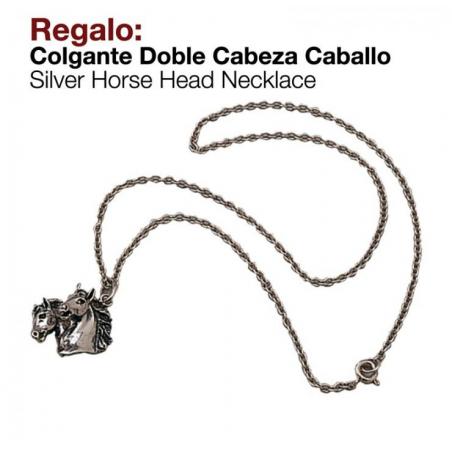  Regalo Colgante Doble Cabeza Caballo