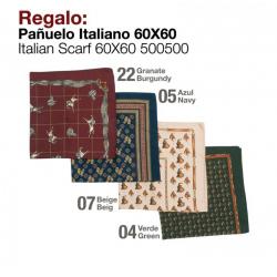  Regalo Pañuelo Italiano 60x60 500500