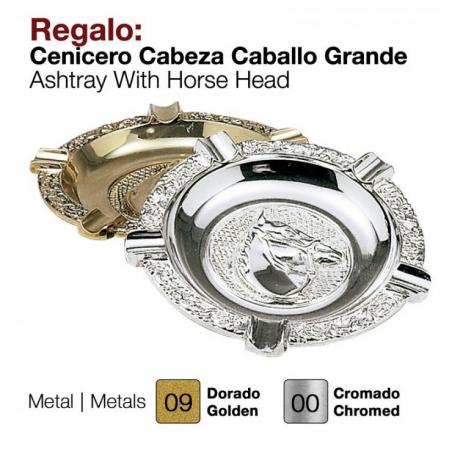 Regalo Cenicero Cab/caballo Grande