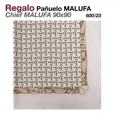  Regalo Pañuelo Malufa 90x90 600/23 Gris