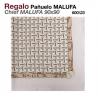  Regalo Pañuelo Malufa 90x90 600/23 Gris