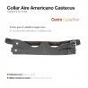  Collar Aire Americano Cuero Castecus 894 Marrón