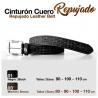  Cinturón Cuero Repujado