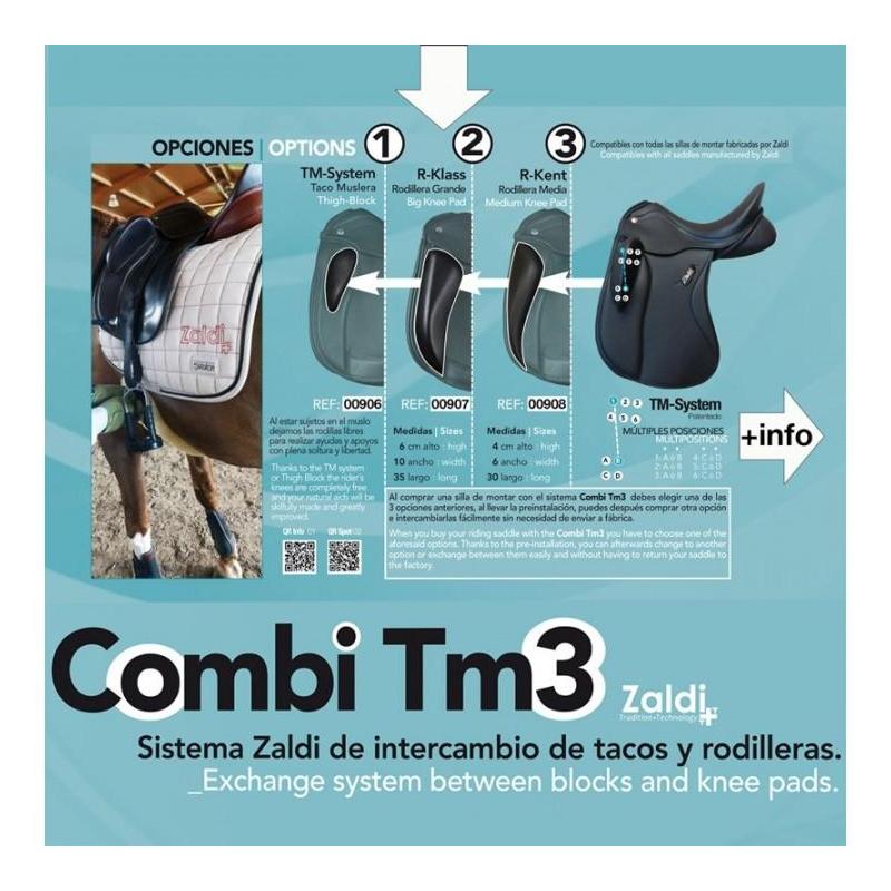  Rodillera Opción Silla Zaldi Tm Rodillera Grande