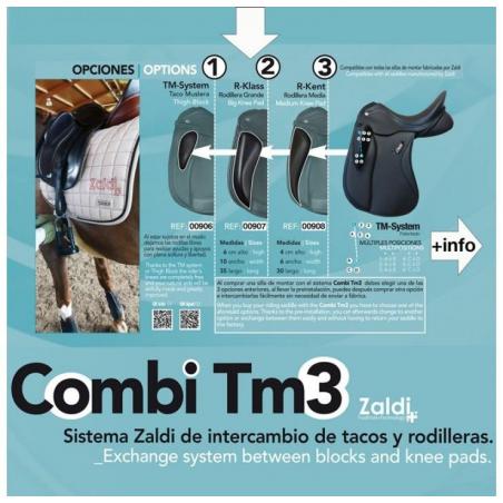  Rodillera Opción Silla Zaldi Tm Rodillera Grande
