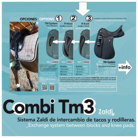  Rodillera Opción Silla Zaldi Tm Rodillera Media