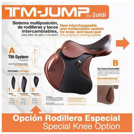  Rodillera Opción Silla Zaldi Tm-jump Nº3