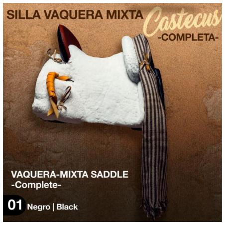  Silla Vaquera Mixta Castecus (completa)