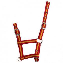 Cabezada ajustable para potro