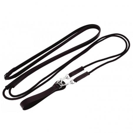 Riendas alemanas de cuero/cuerda NORTON PRO