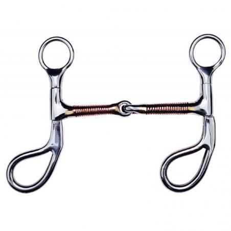 Bocado de entrenamiento FEELING con espirales