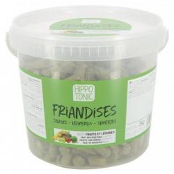 HIPPOTONIC Caramelos para caballos, sabor frutas y verduras