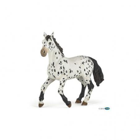 Caballo appaloosa negro PAPO