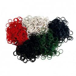 Gomas para crines. (pack de 500 unidades)