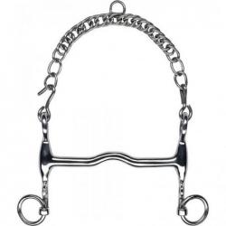 Bocado de doma ”l’hotte” FEELING macizo con camas cortas
