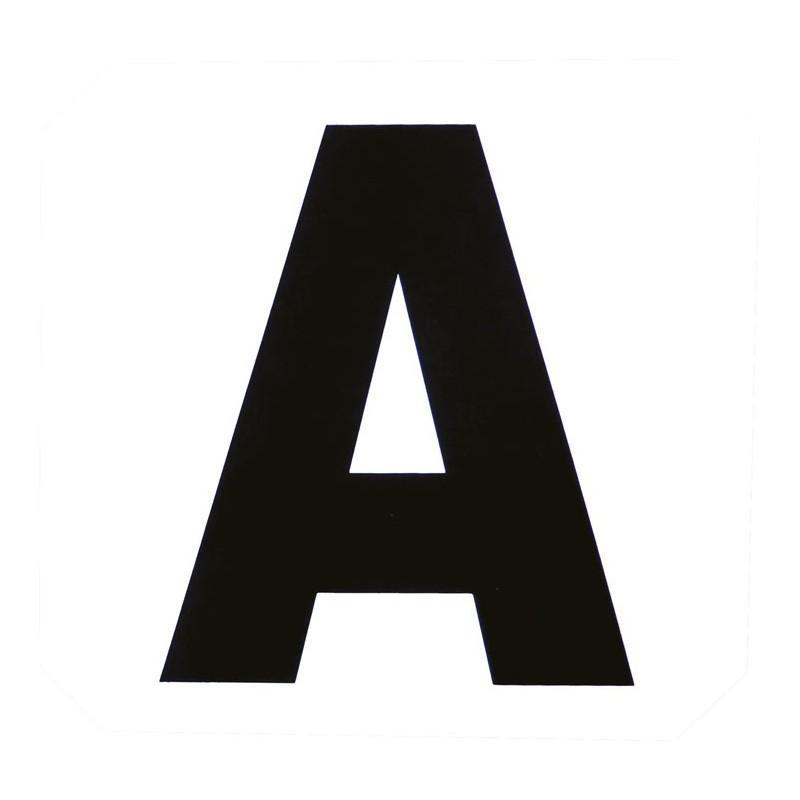 Set de 12 letras adhesivas para picadero
