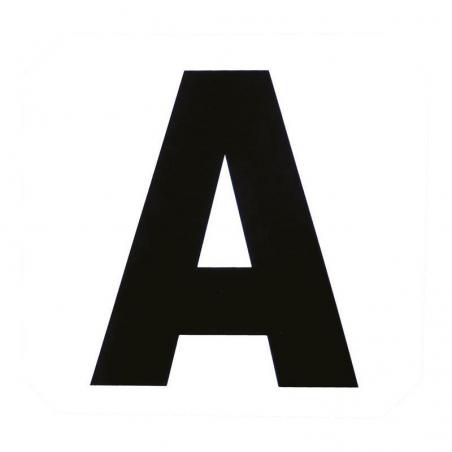 Set de 12 letras adhesivas para picadero