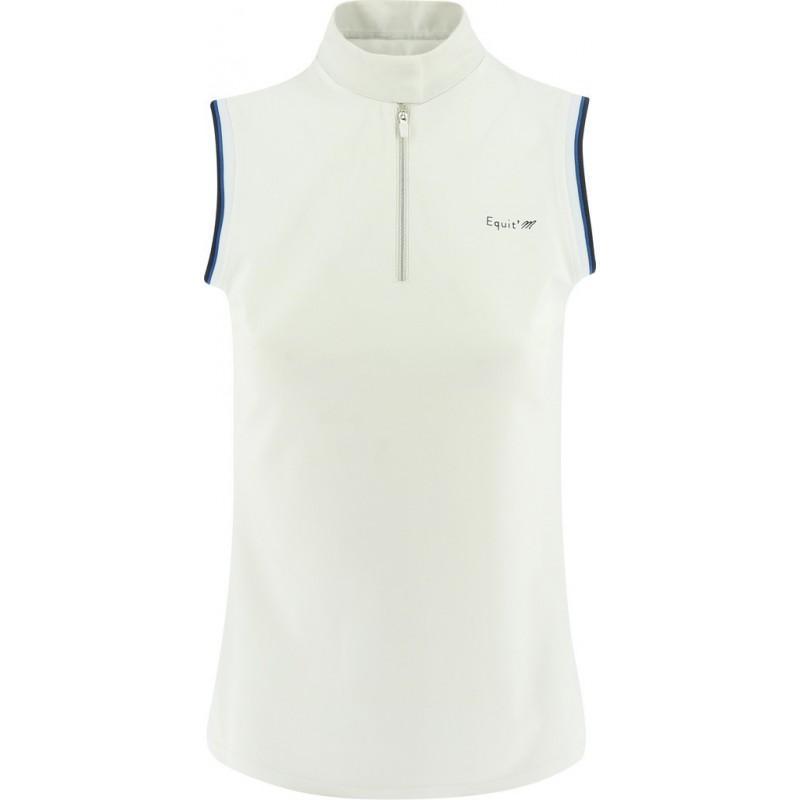 Polo de concurso EQUIT'M sin mangas, Mujeres