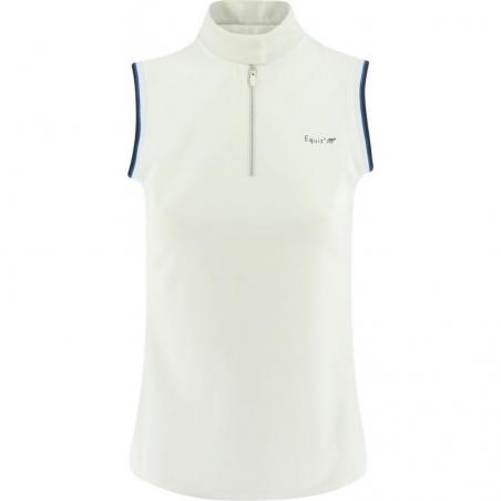 Polo de concurso EQUIT'M sin mangas, Mujeres