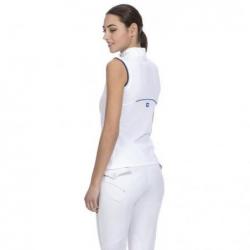 Polo de concurso EQUIT'M sin mangas, Mujeres