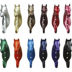 Portabrida con forma de cabeza de caballo