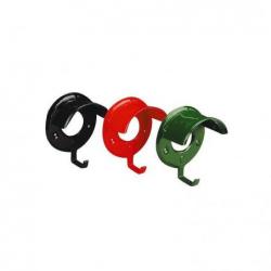 Portabrida enfundada de plástico