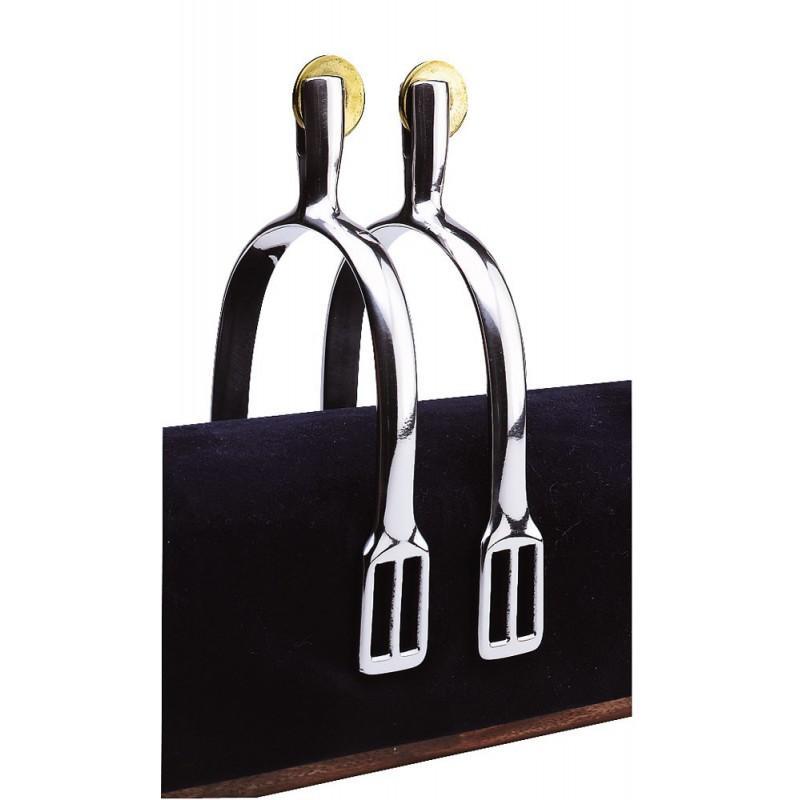 Espuelas FEELING "Prince de Galles" de acero inoxidable