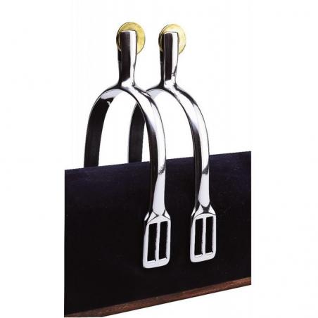 Espuelas FEELING "Prince de Galles" de acero inoxidable