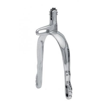  Espuela Vaquera Hh Latón Gallo Largo Recto (par)