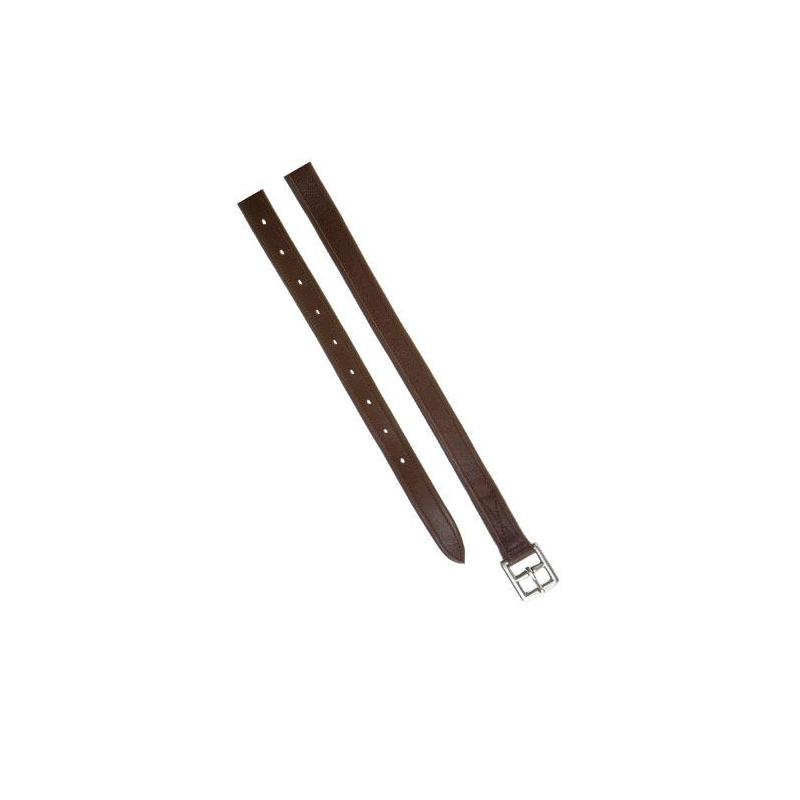  Acion Estribo Sefton Inglesa Nylon Forrada Cuero (par)