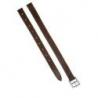 Acion Estribo Sefton Inglesa Nylon Forrada Cuero (par)
