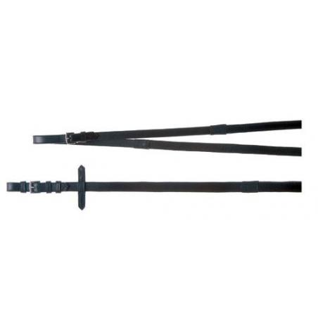  Riendas Lexhis Cuero Doma Clasica Con Goma Interior