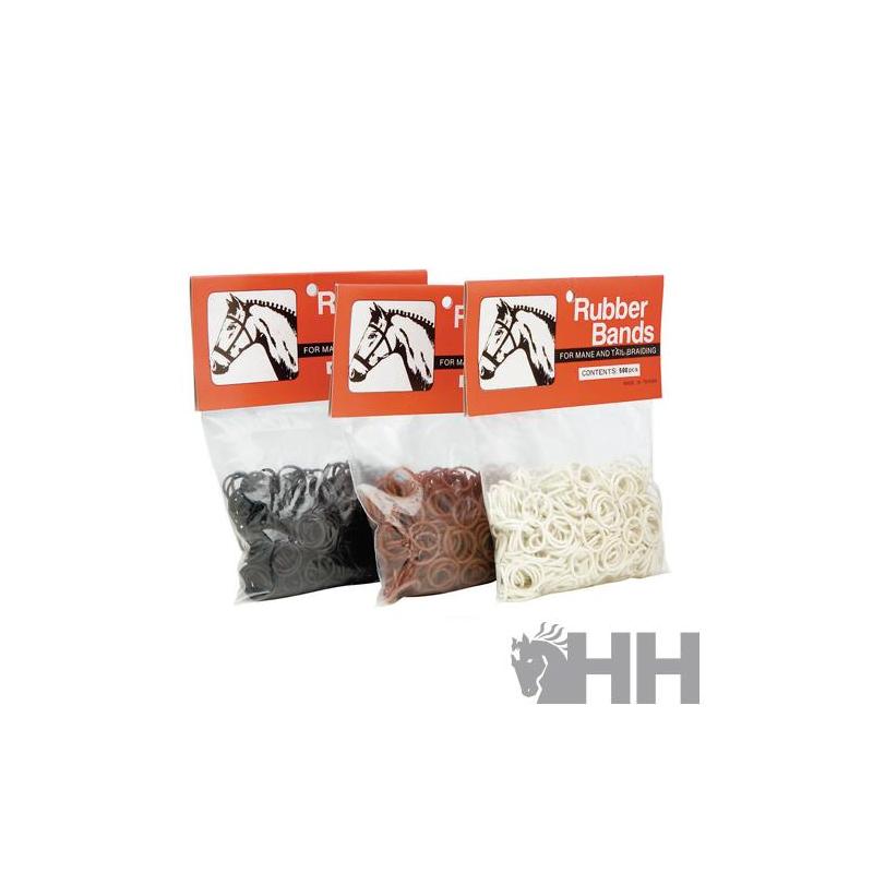  Gomas Para Crines (bolsa 500 Unidades)