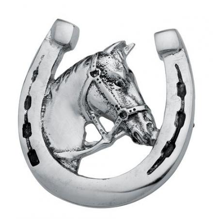  Herradura Decorativa Con Cabeza Caballo