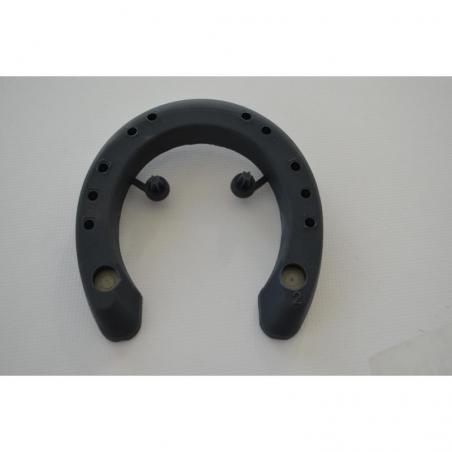  Herradura Alumin/plasti. "mustad" (par)