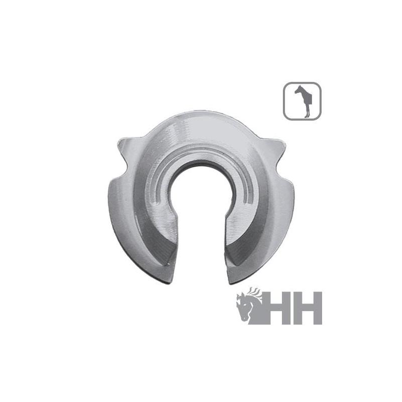  Herradura Colleoni Aluminio Br Abierta Bmd Delantera (par)