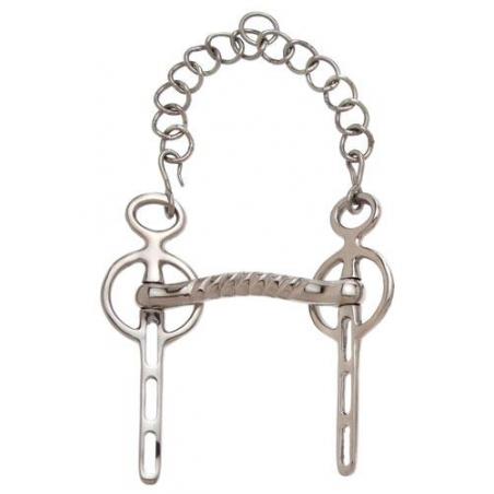  Bocado Sefton Liverpool Embocadura Arco Y 3 Ojos