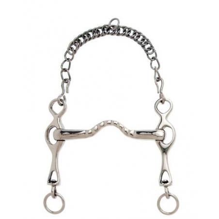  Bocado Sefton Portugues Embocadura Puente Con Estrías