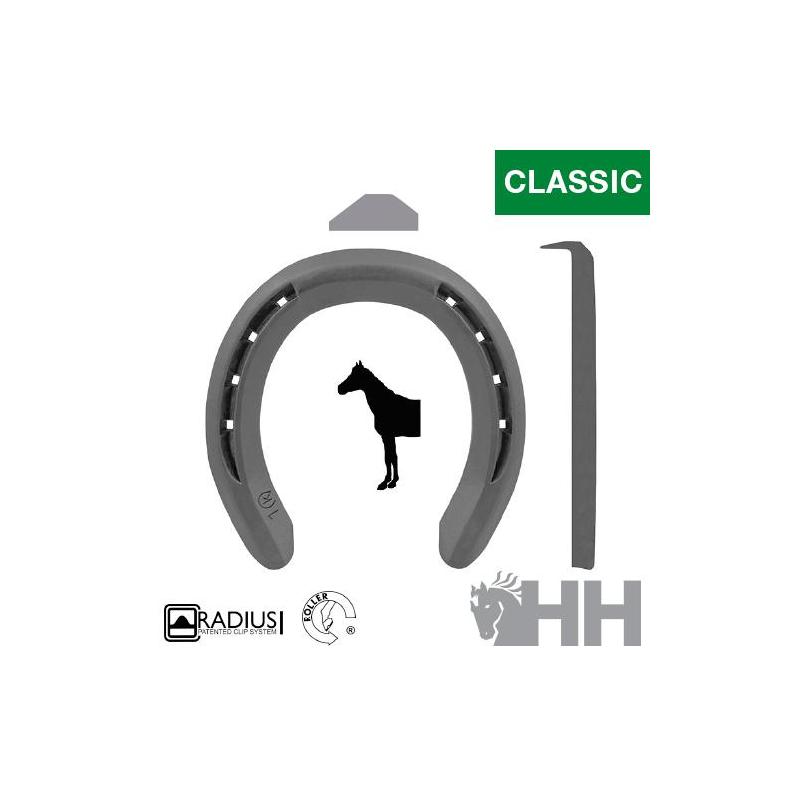  Herradura Kerckhaert Classic Roller Acero 1 Pestaña Delantera