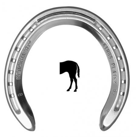  Herradura Kerckhaert Kings Plate Aluminio Sin Pestaña Posterior