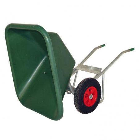  Carretilla Establo Equip'horse Plastico/acero Galvanizado 2 Ruedas Basculante