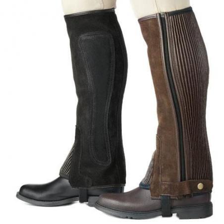  Polaina Lexhis Serraje/cuero (par)