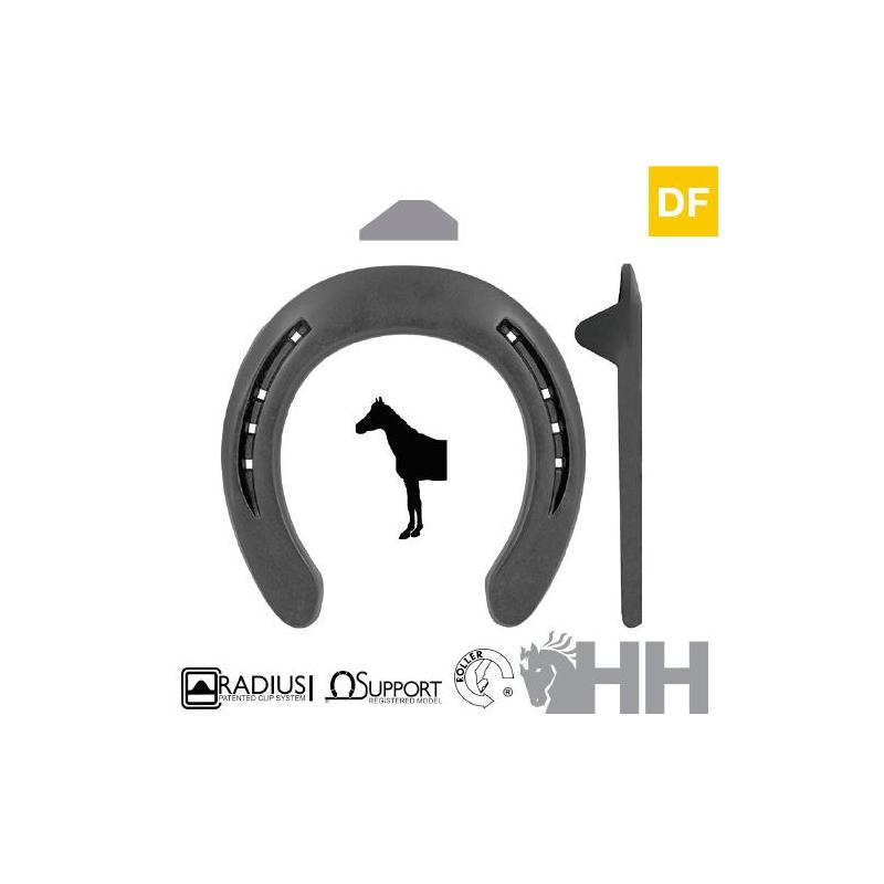  Herradura Kerckhaert Steel Comfort 2 Pestañas Delantera