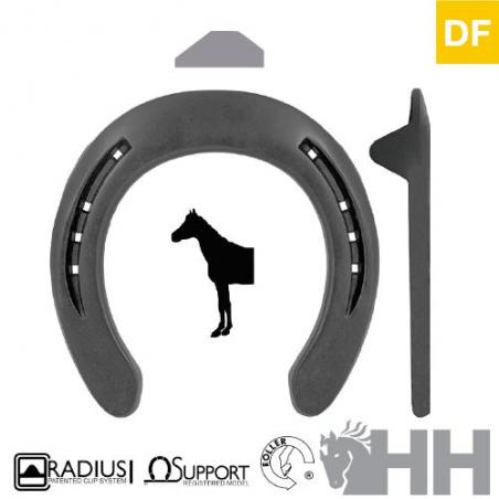  Herradura Kerckhaert Steel Comfort 2 Pestañas Delantera