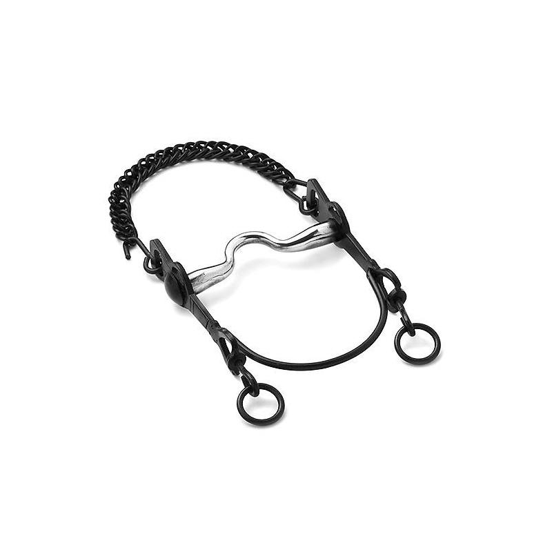  Bocado Hh Vaquero Barra Curva Asa Caldera Grande