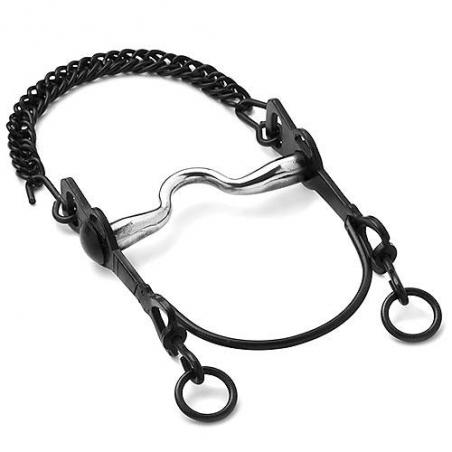  Bocado Hh Vaquero Barra Curva Asa Caldera Grande