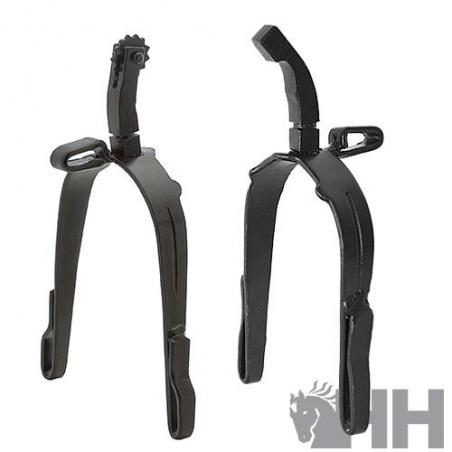 Espuela Vaquera Hh Gallo Largo Curvo Abajo (par)