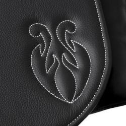  Silla Estilo Españ.ludomar Alta Escuela Deluxe Flexible Cuero/nobuck