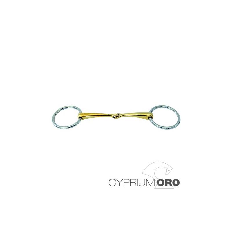  Filete Sefton Cyprium Oro Anilla Inoxidable Para Bocado